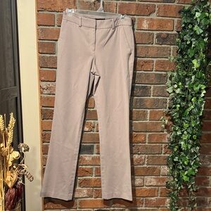 Woman’s Express Dress Pants Slacks Pink Size 4R Mid rise Stretch Columist